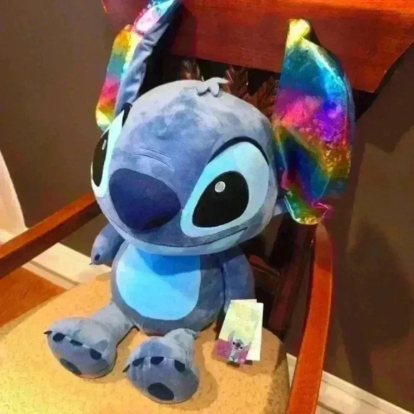 NWT Disney Jumbo Plush Stitch,Size 32" - Picture 2 of 5